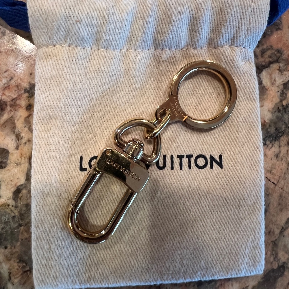 Louis Vuitton Bolt Keychain / Strap Extender / Bag Charm. HTF